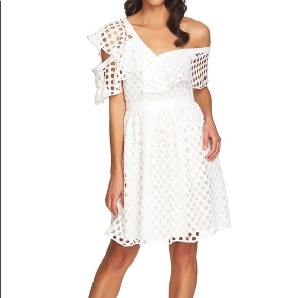 Cynthia Steffe Dresses & Skirts - Cynthia Steffe One-Shoulder Ruffle